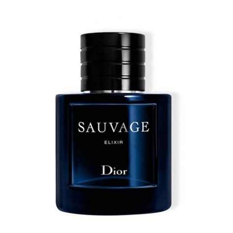 dior sauvage elixir clear bottle